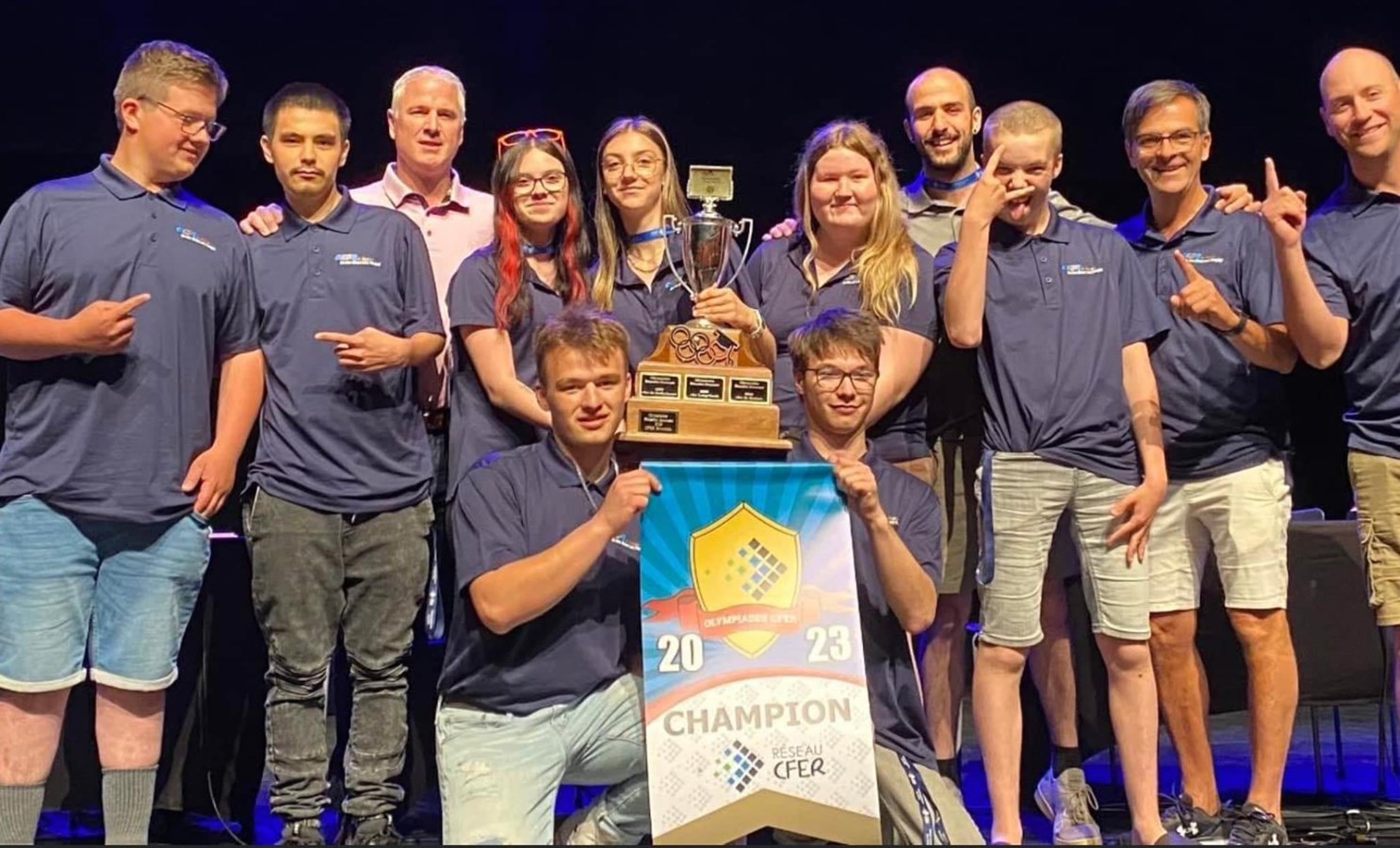 Olympiades Réussite-Jeunesse: les étudiants de la CFER créent l'exploit 