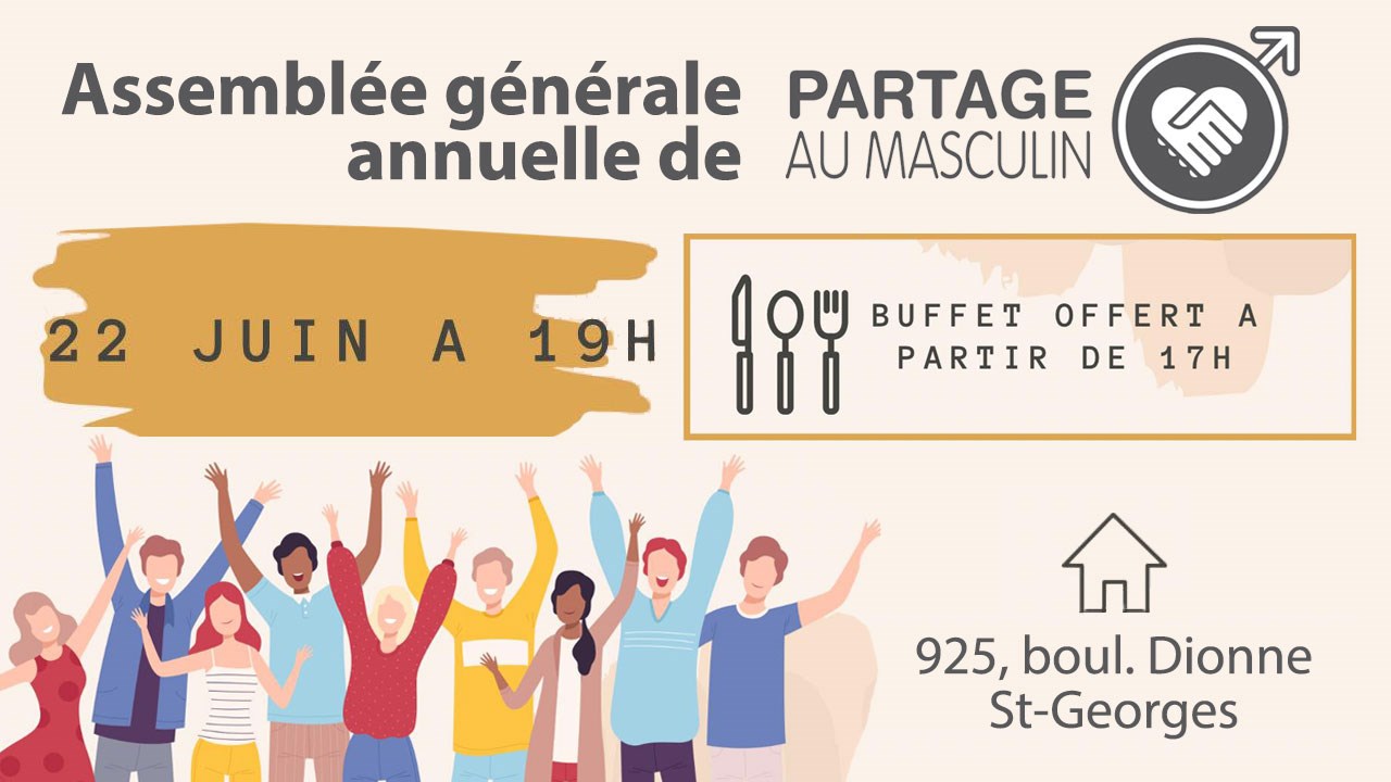 Assemblée générale annuelle de Partage au Masculin