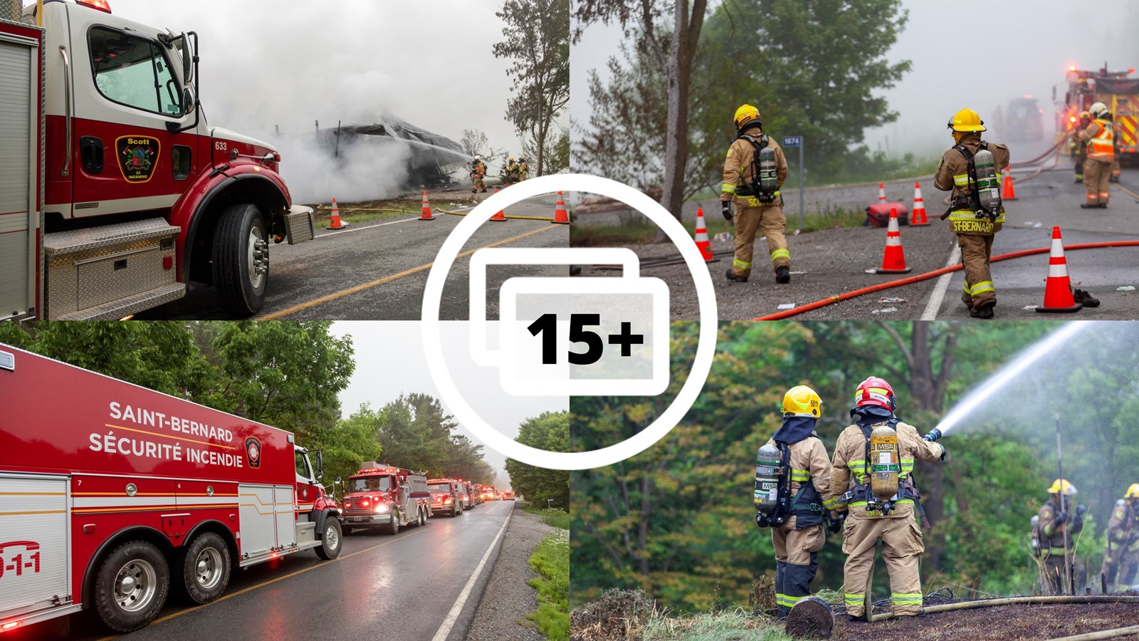 Scott: un incendie criminel survenu tôt ce matin