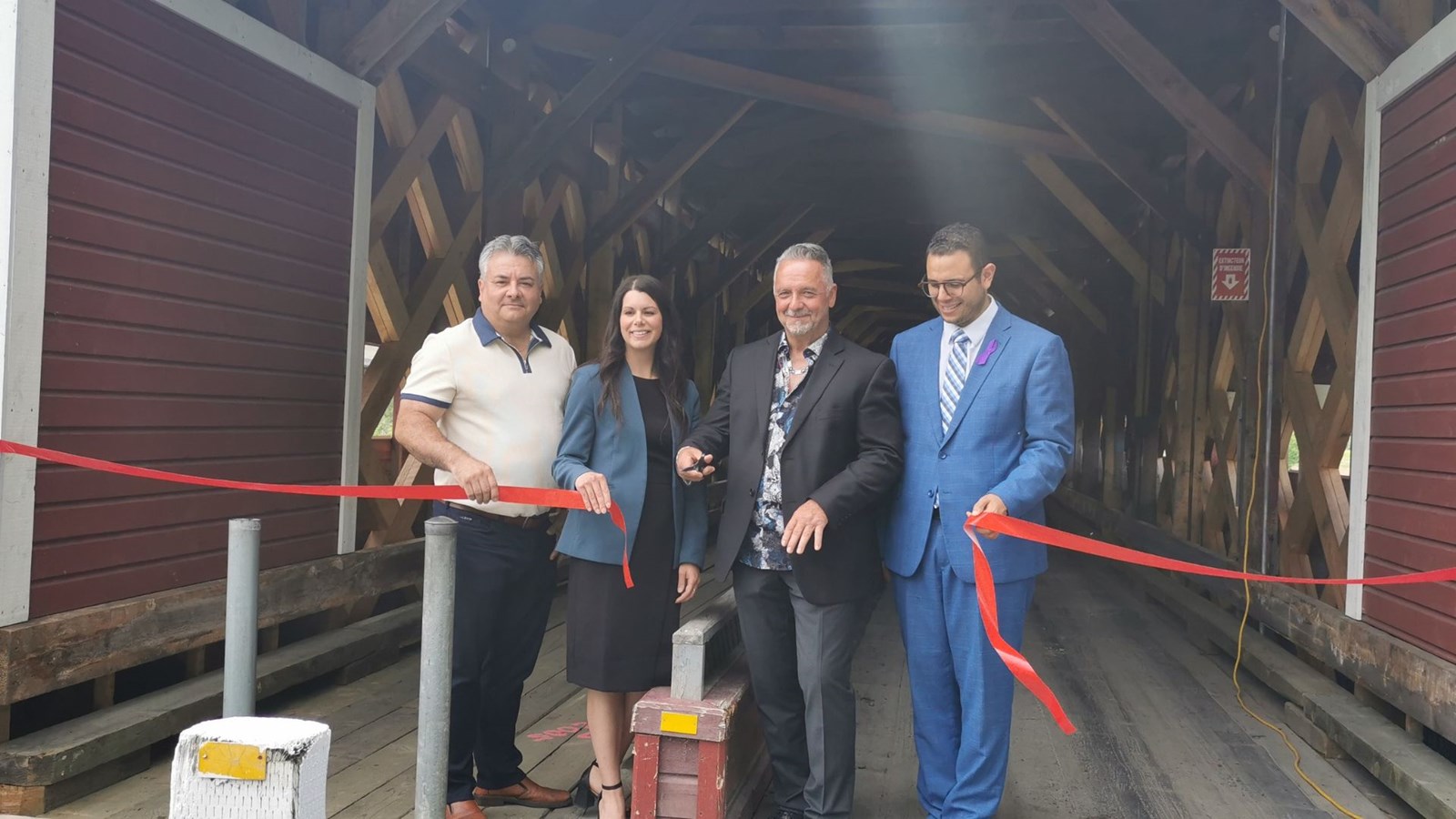 «C'est enfin fait!» — Alain Veilleux, maire de Notre-Dame-des-Pins