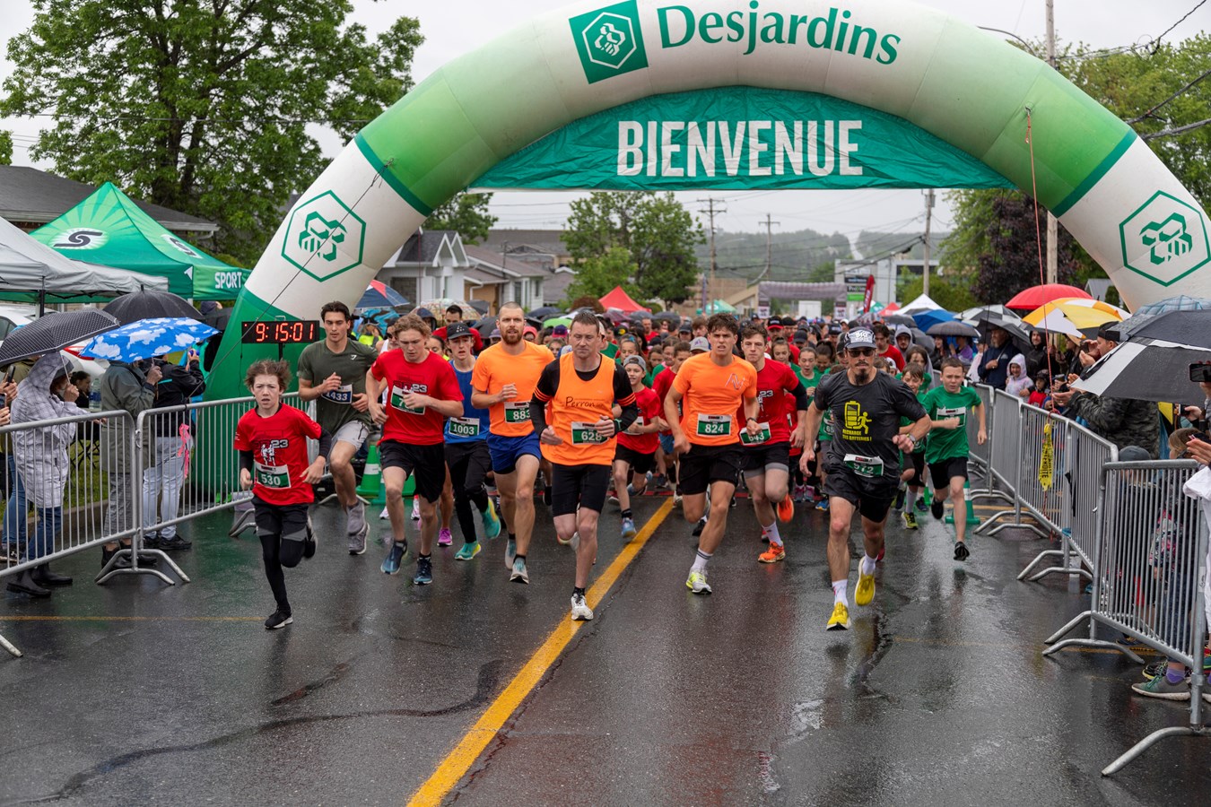Plus de 1 400 participants au Défi Beauceron de Saint-Prosper