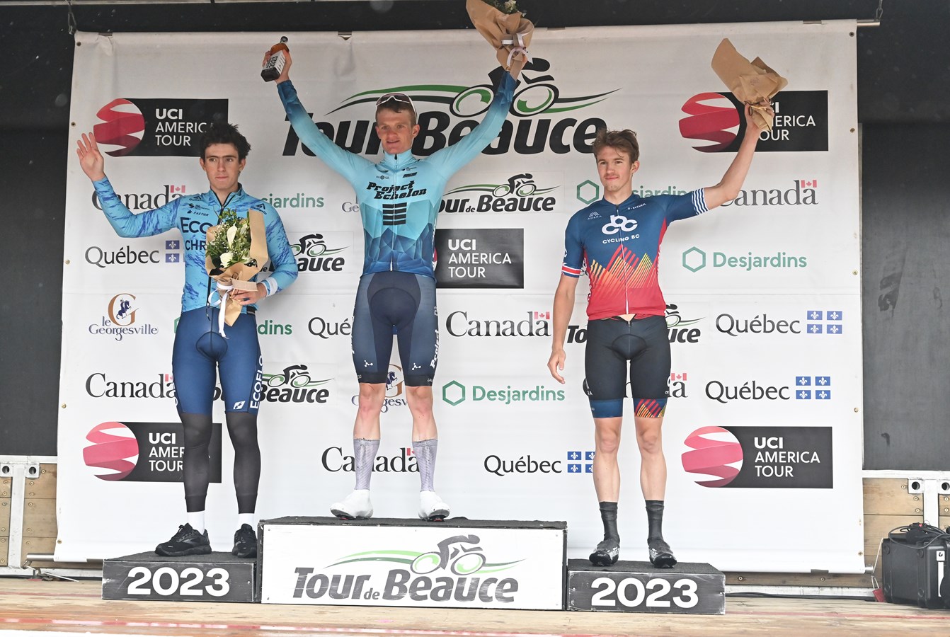 Tour de Beauce: l’Américain Tyler Stites l’emporte à Québec