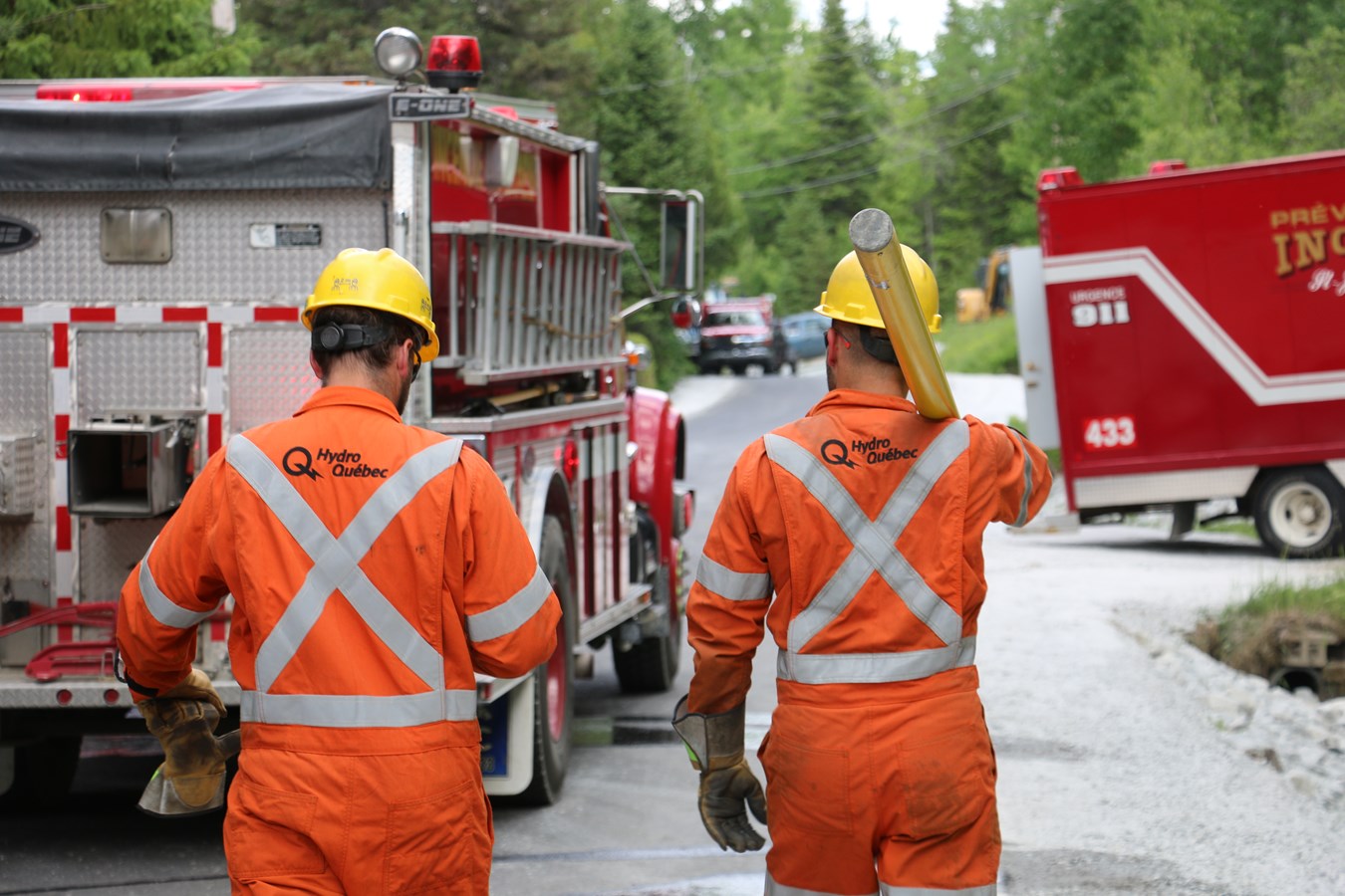 Le rang des Érables est actuellement fermé à toute circulation