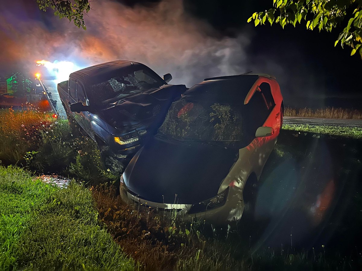 Un accident survenu hier soir a fait un blessé grave 