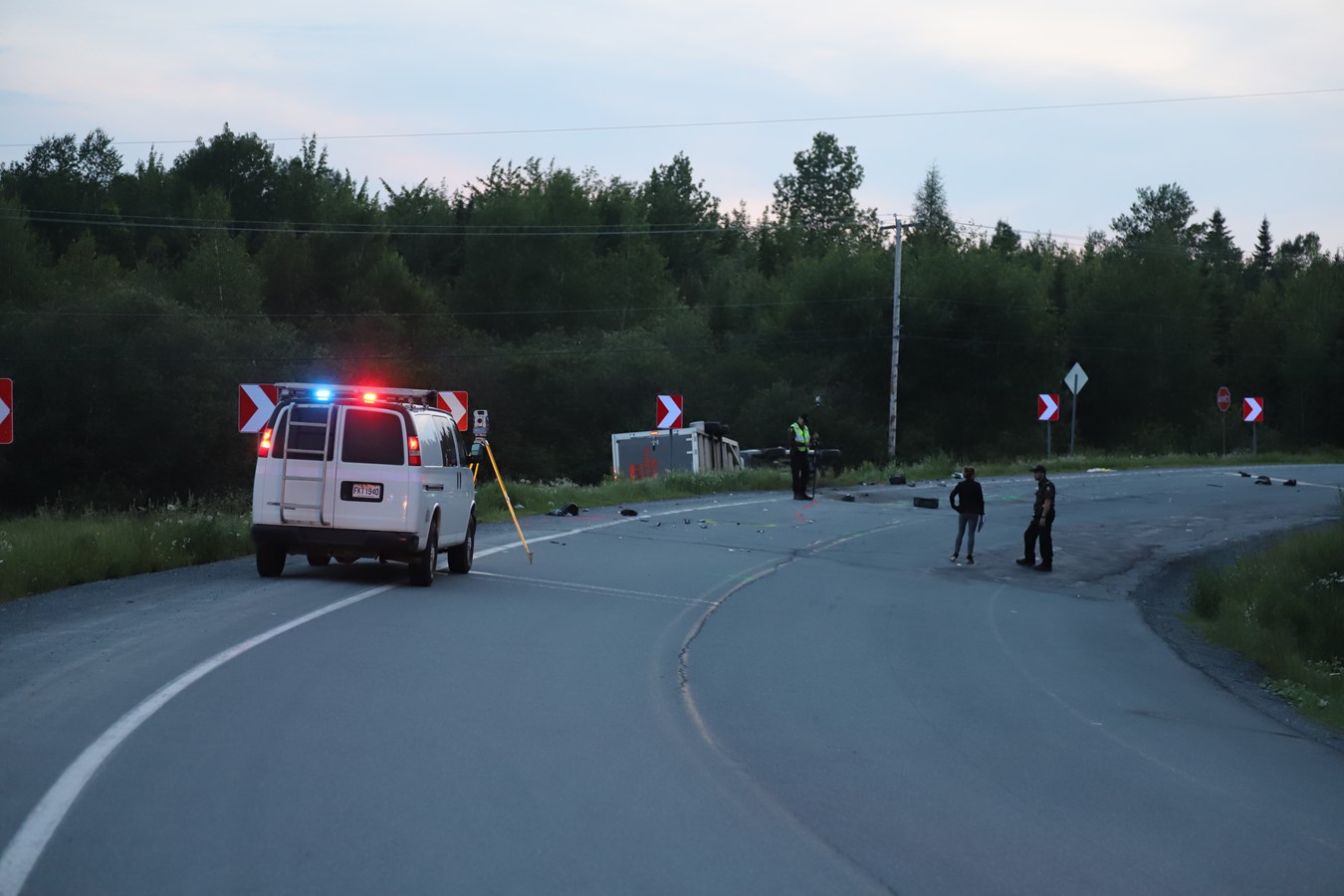 Accident à Beauceville: l'identité des victimes confirmée par la SQ