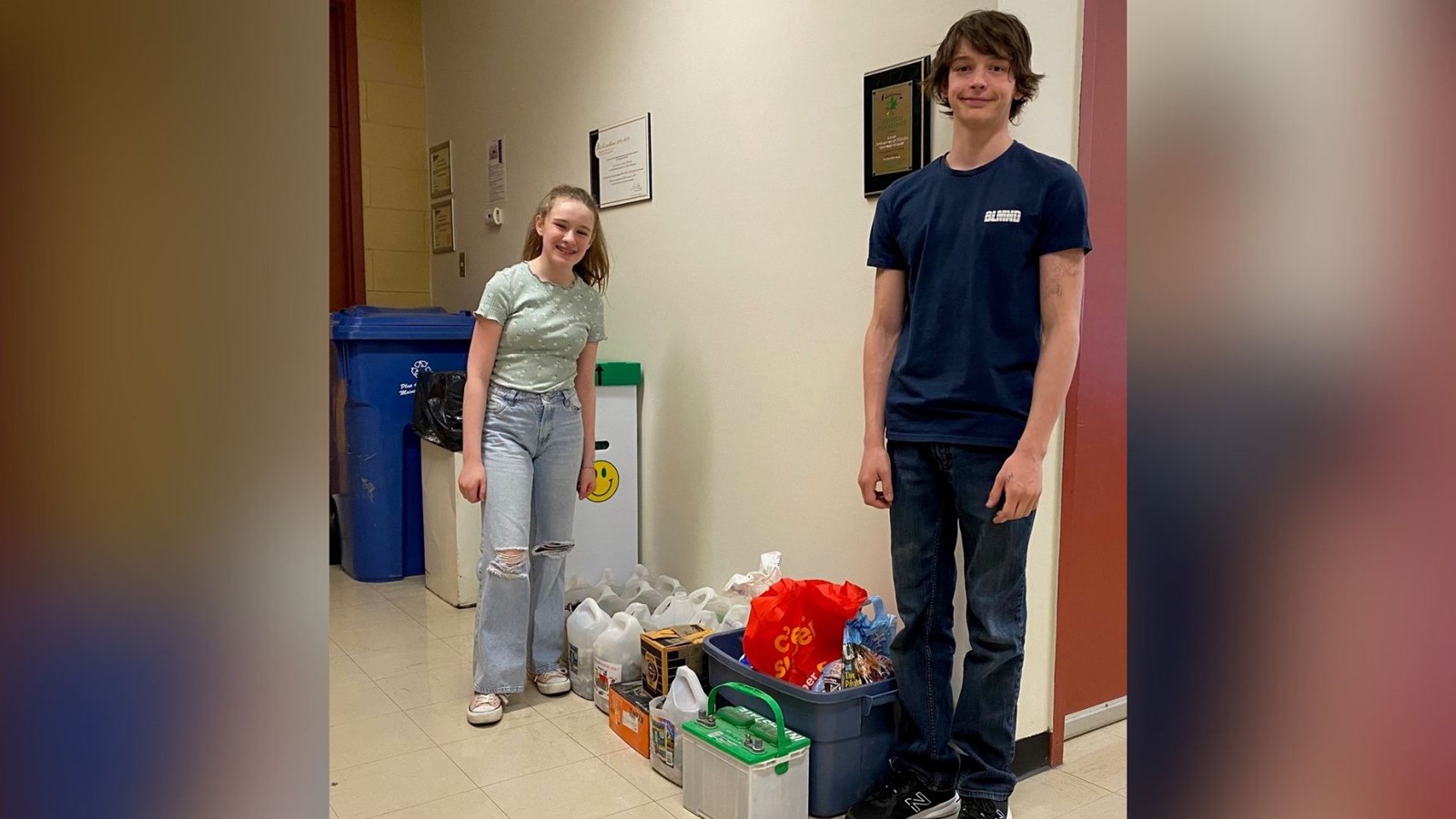 Collecte de 160 kilos de piles usagées