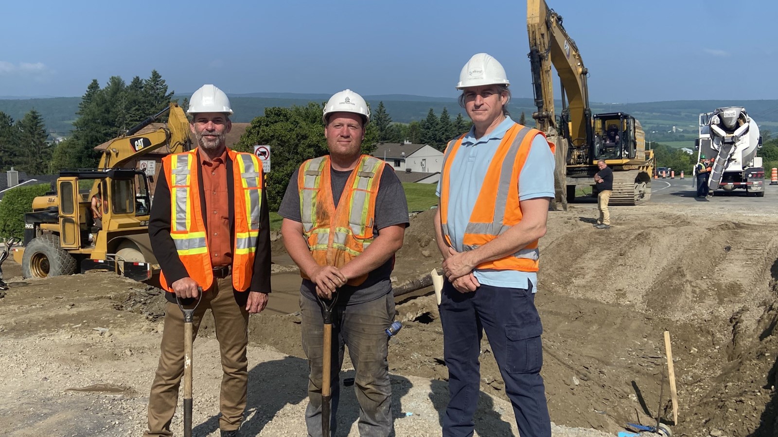 Des travaux dans la rue Goulet à Saint-Joseph