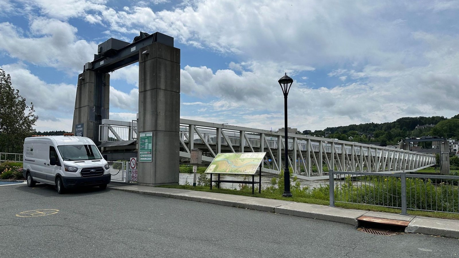 L'Île ronde fermée à Beauceville