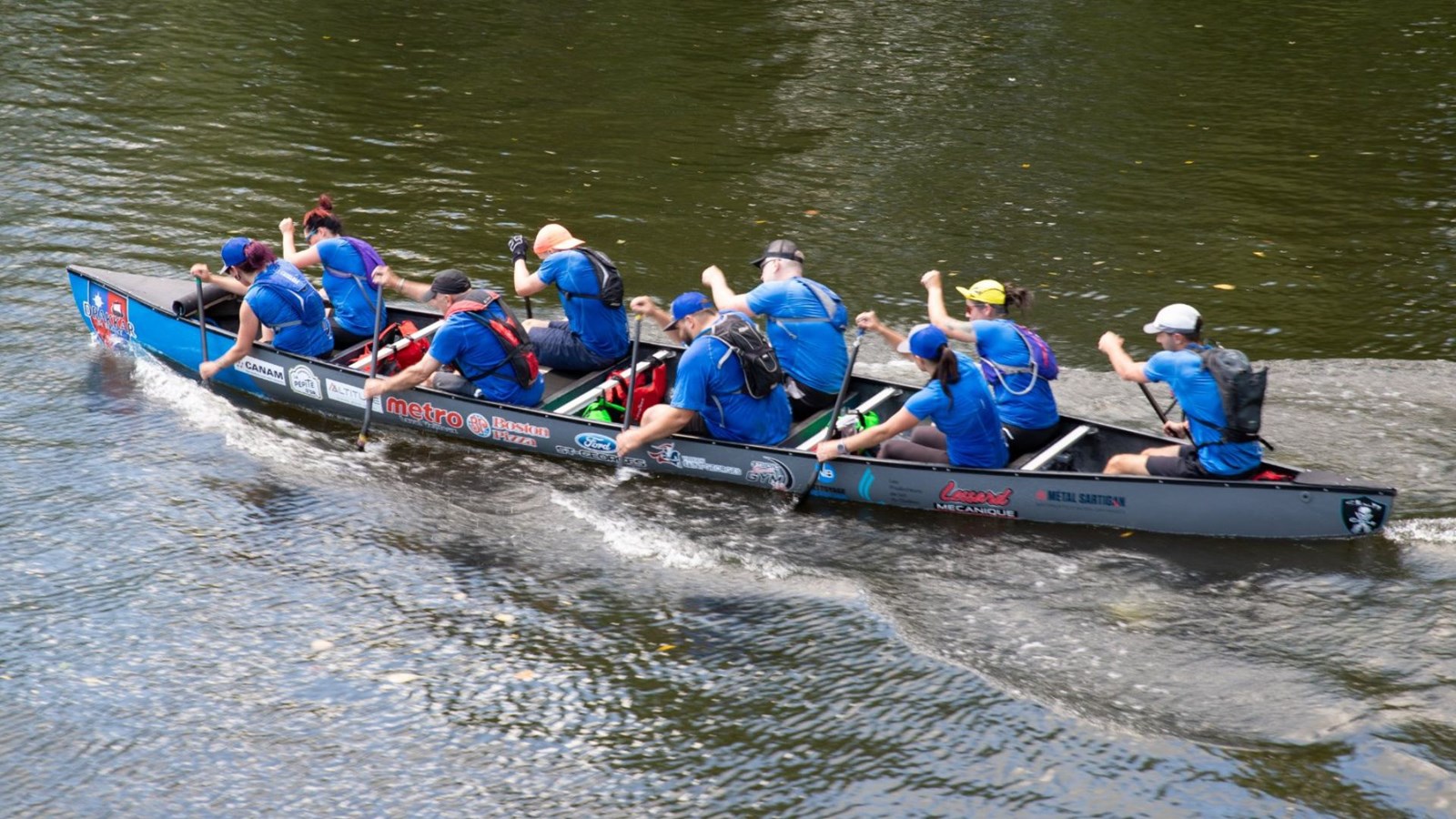 Course de rabaska ce samedi à Saint-Georges
