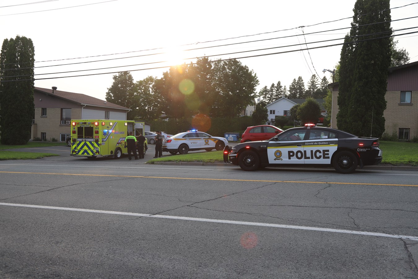 Collision entre un véhicule et un vélo