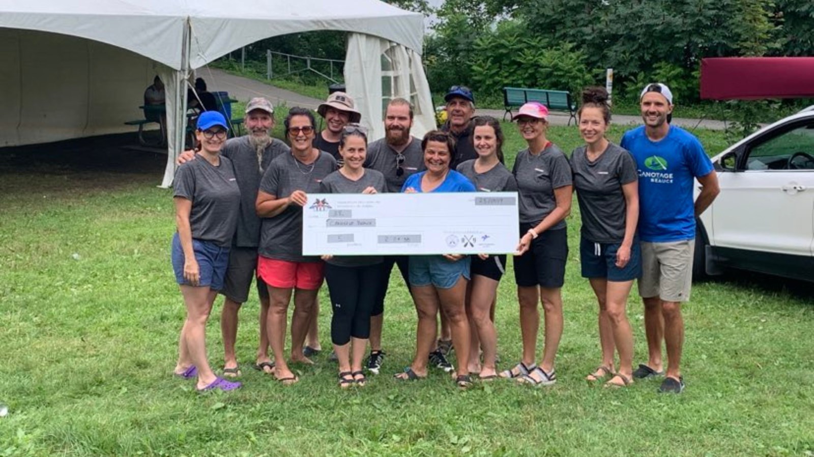 Canotage Beauce en rodage à Trois-Rivières