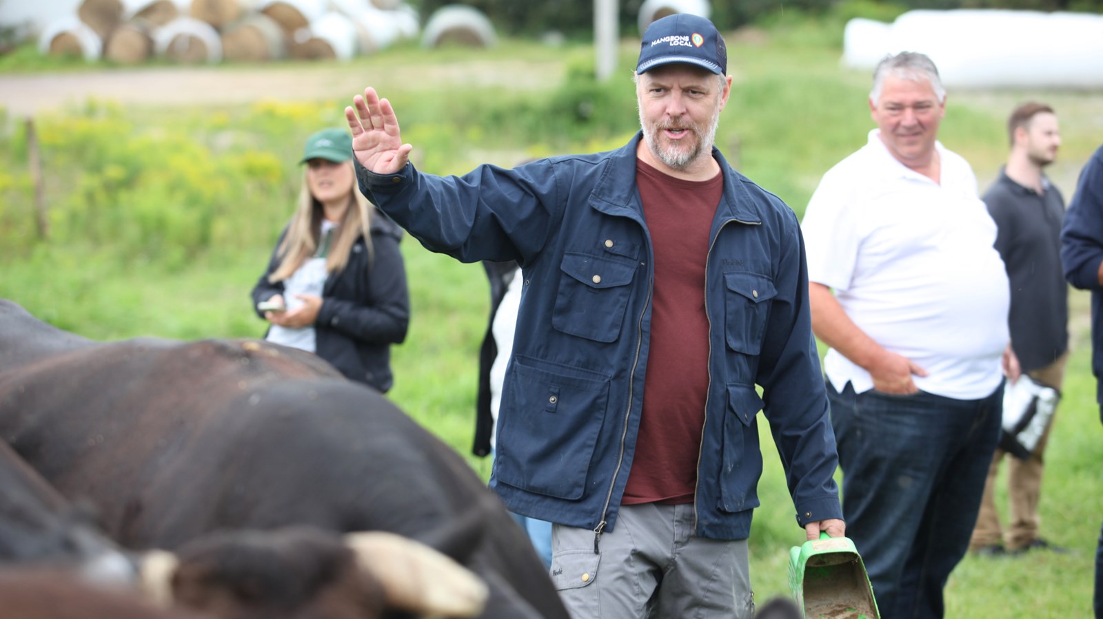Fabien Cloutier à la rencontre des producteurs agricoles de la Beauce