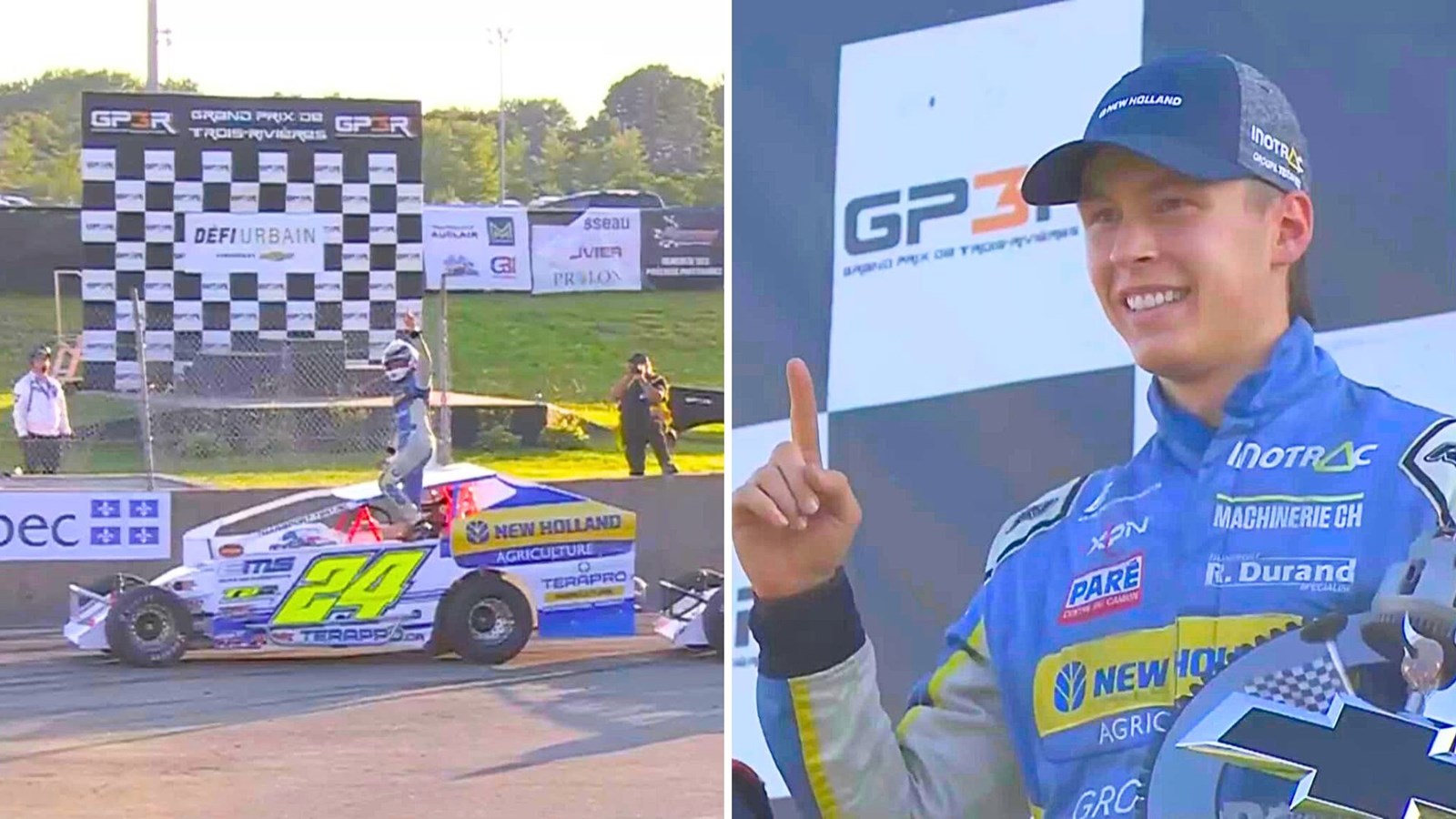 Raphael Lessard l'emporte à Trois-Rivières