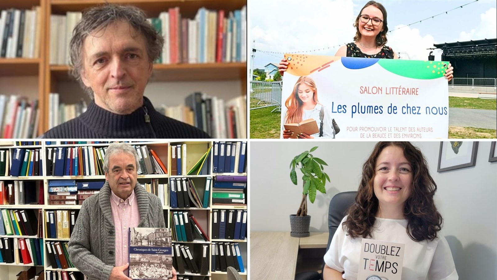 Les livres beaucerons à l'honneur aujourd'hui