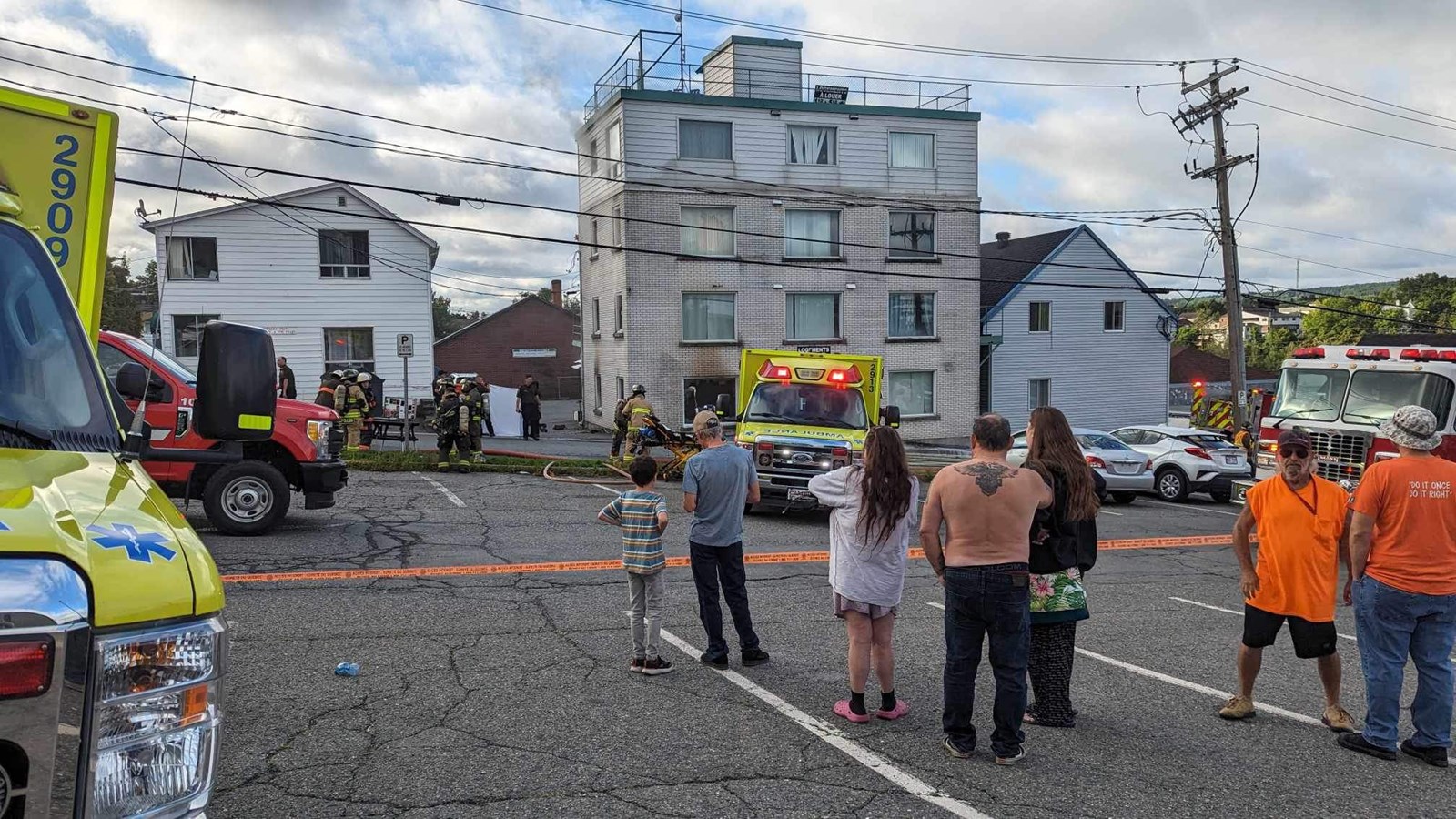 Incendie majeur à Saint-Georges