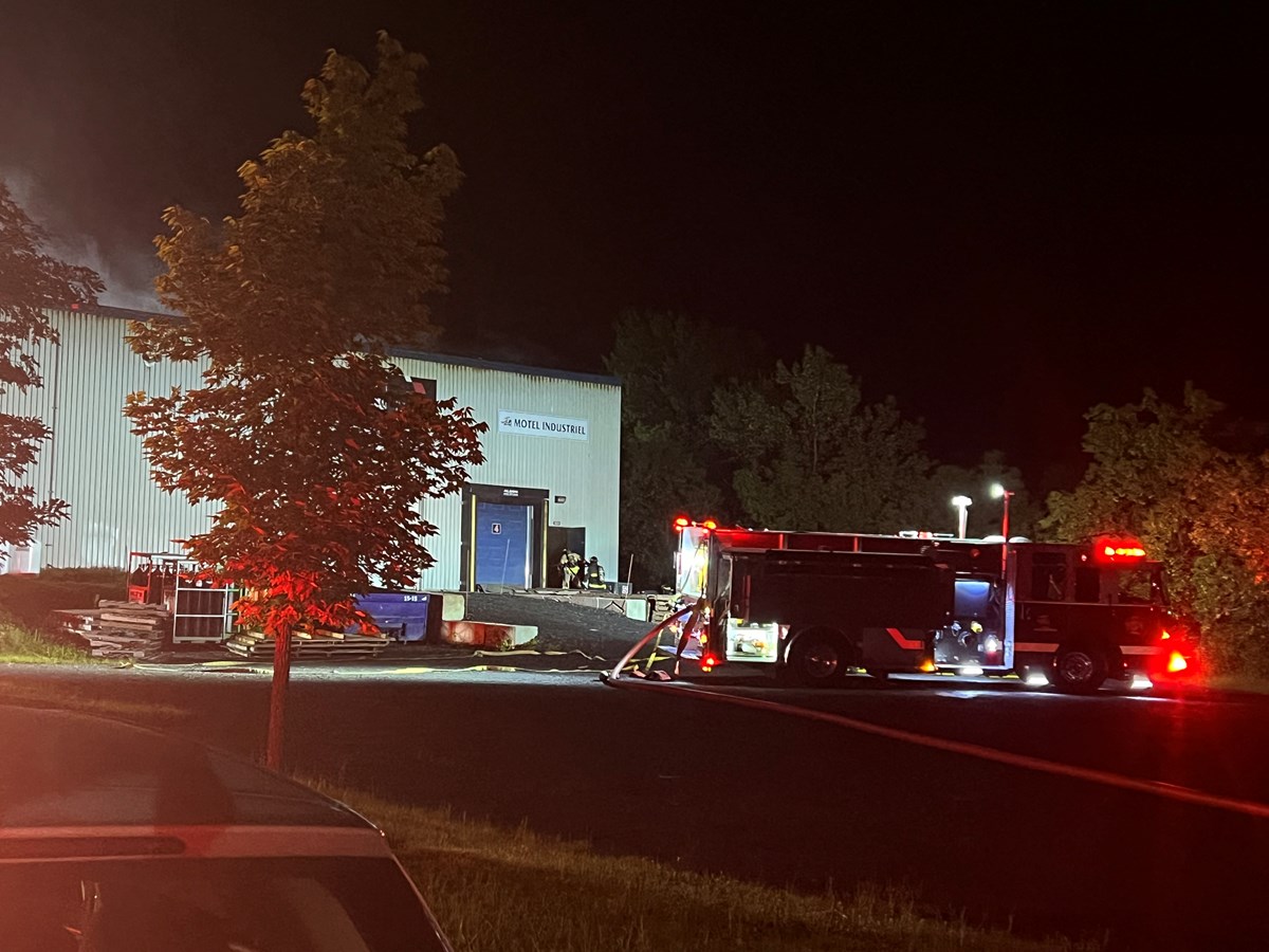 Longue intervention pour les pompiers hier soir