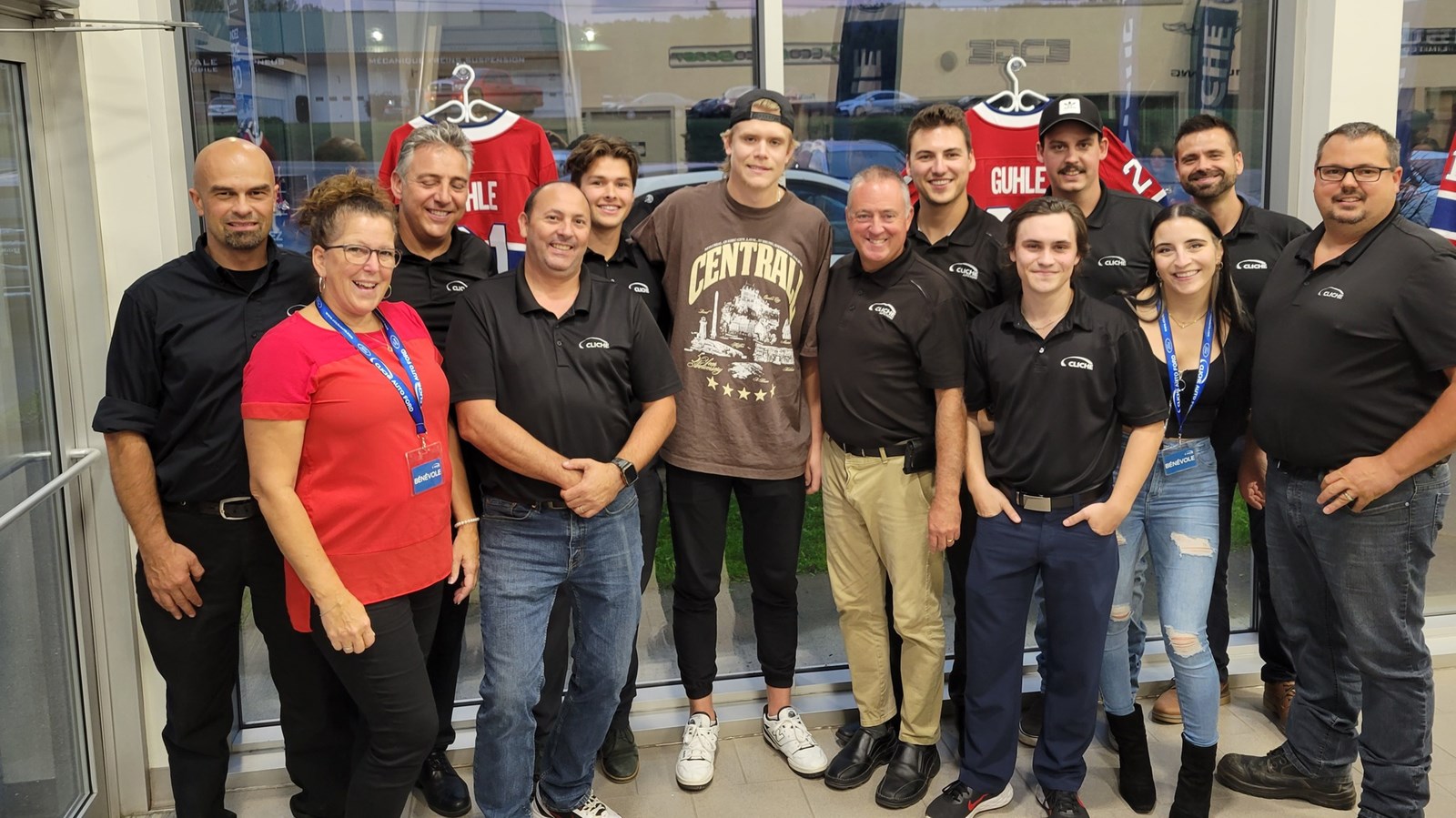 Plus de 250 personnes à Vallée-Jonction pour rencontrer Kaiden Guhle