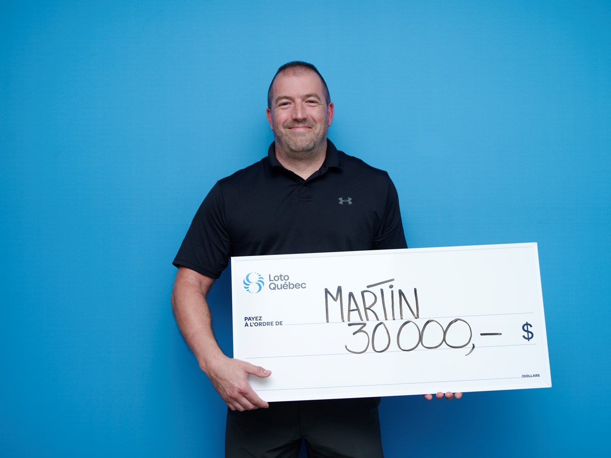 Un lot de 30 000 $ pour Martin Pelletier