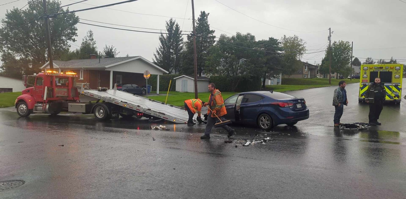 Accident à Saint-Georges