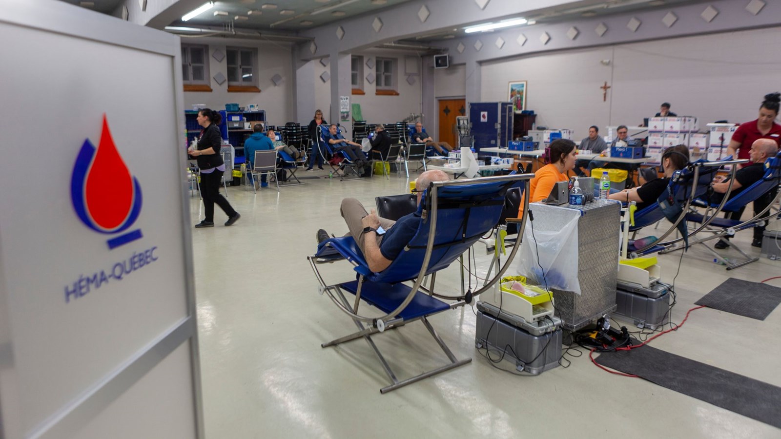 Les collectes de sang à venir dans la région