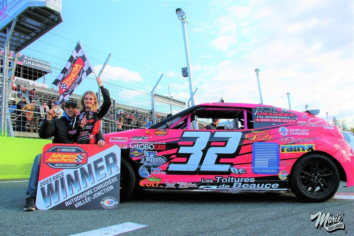 Chloé Grondin championne du Sport compact senior de l’Autodrome Chaudière