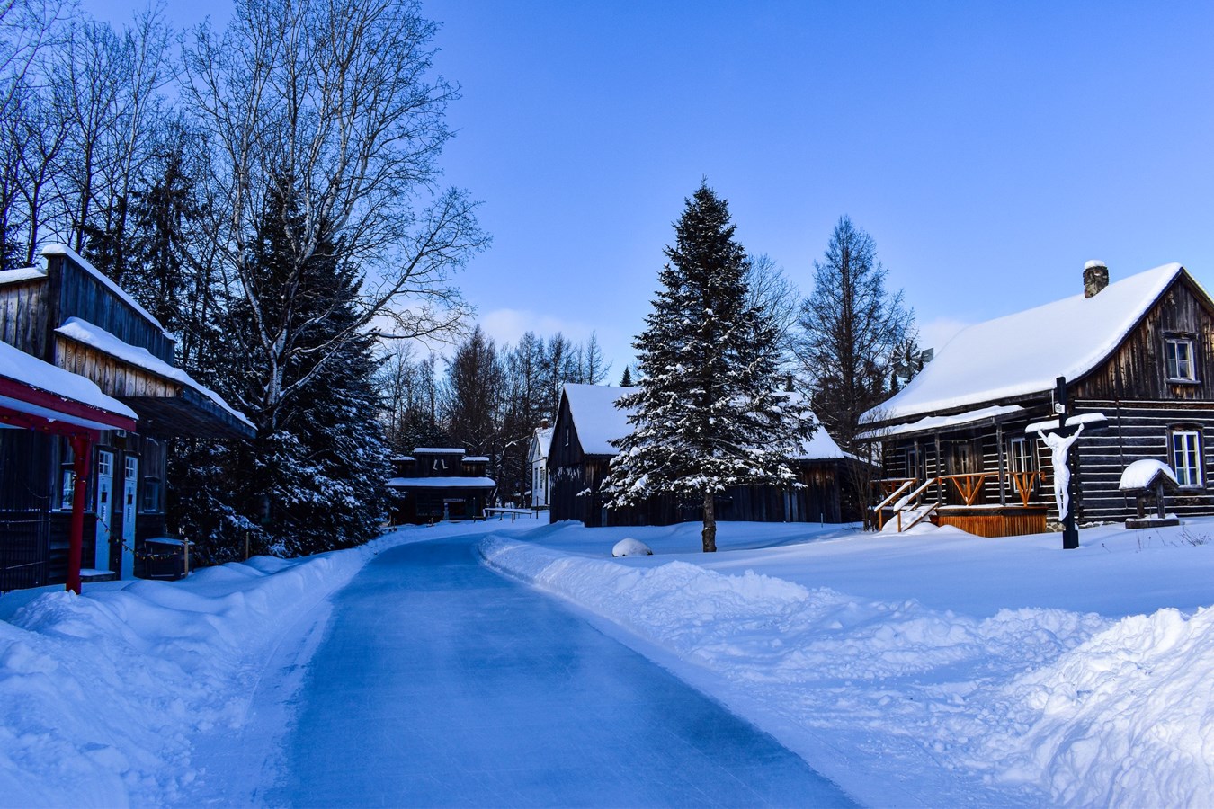 Saint-Prosper: le Village Beauceron ouvre son sentier de patinage