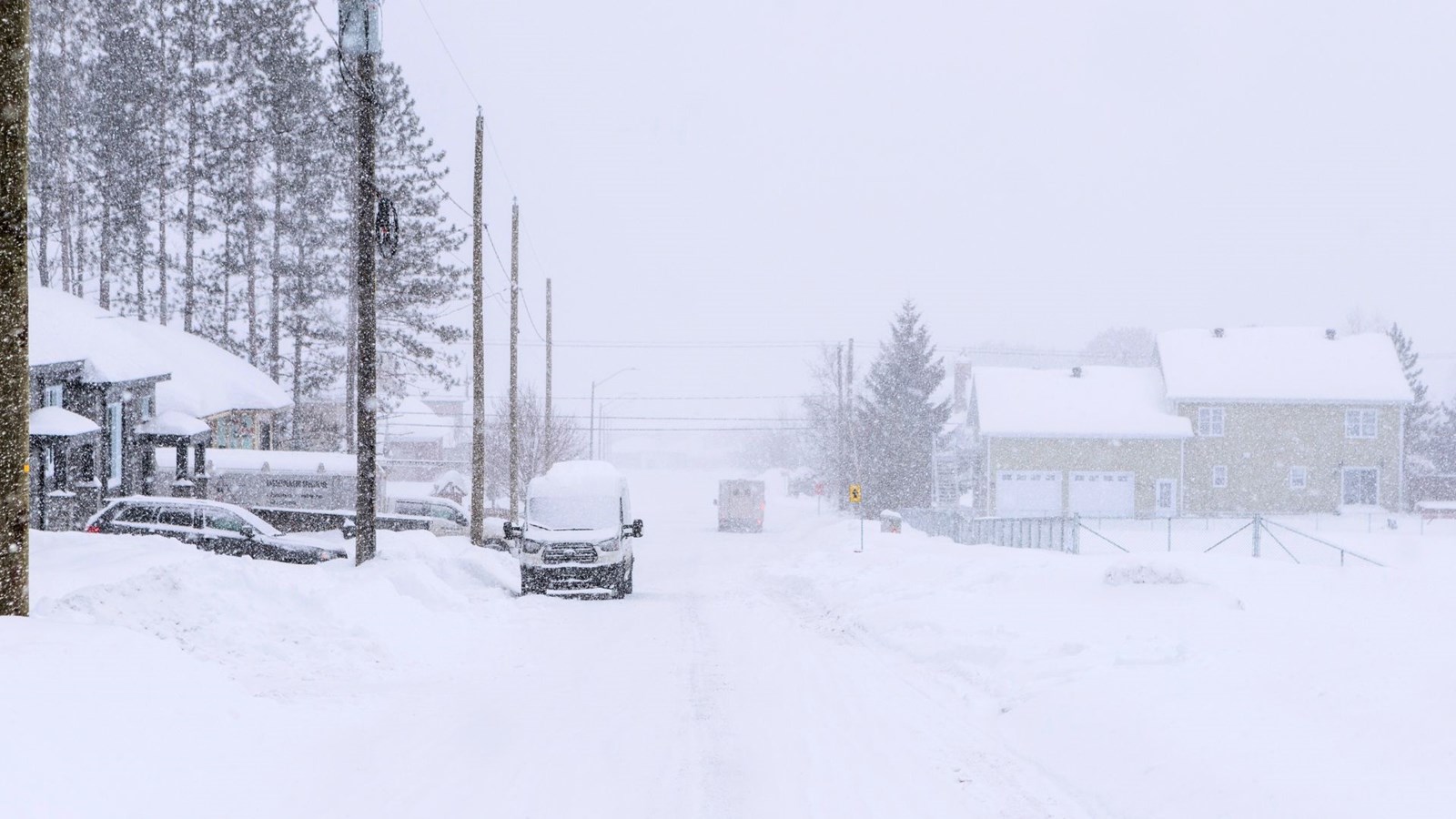 Tempête hivernale : vents forts et poudrerie au menu