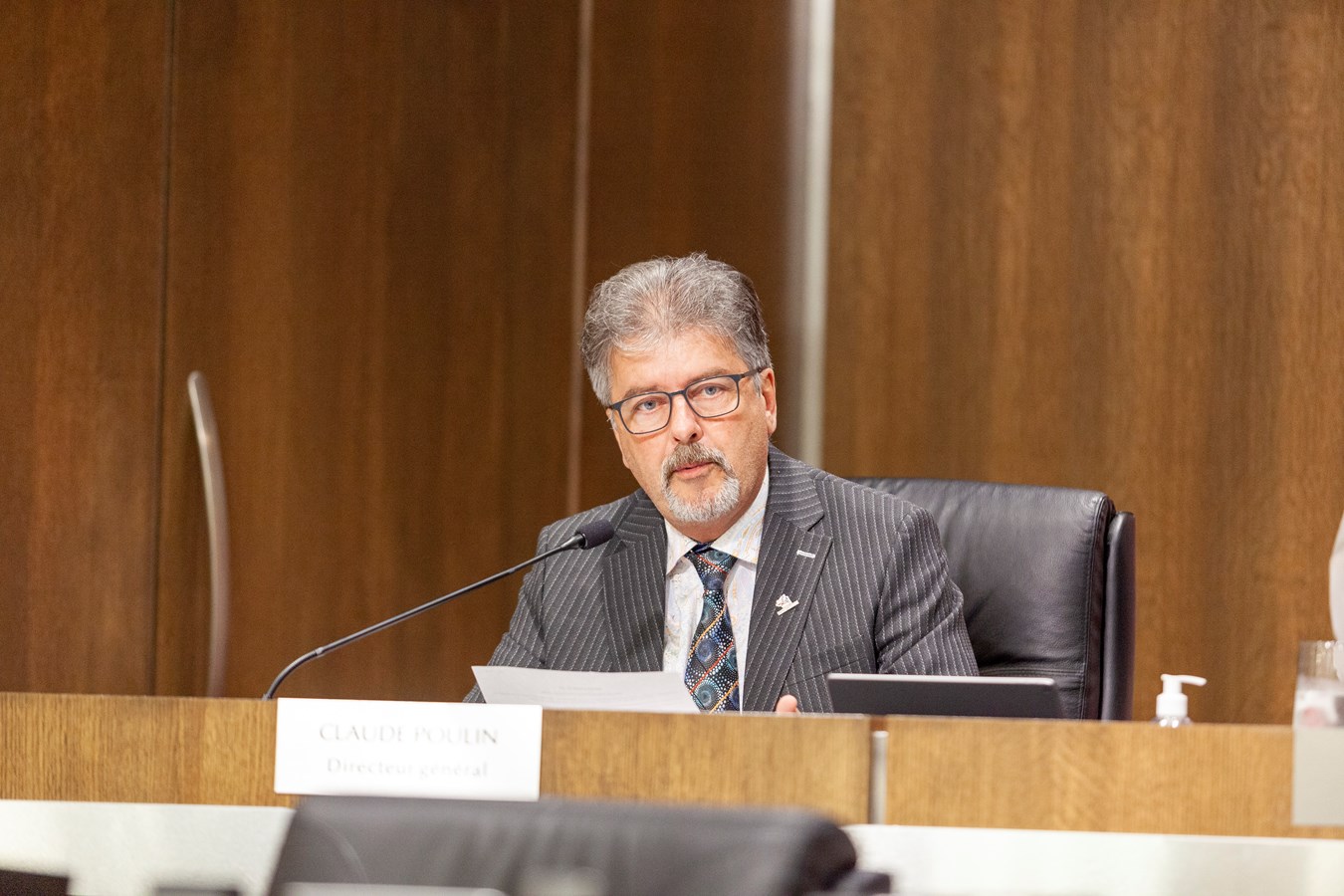 Saint-Georges : Claude Poulin quittera ses fonctions de directeur général à la fin de l'année