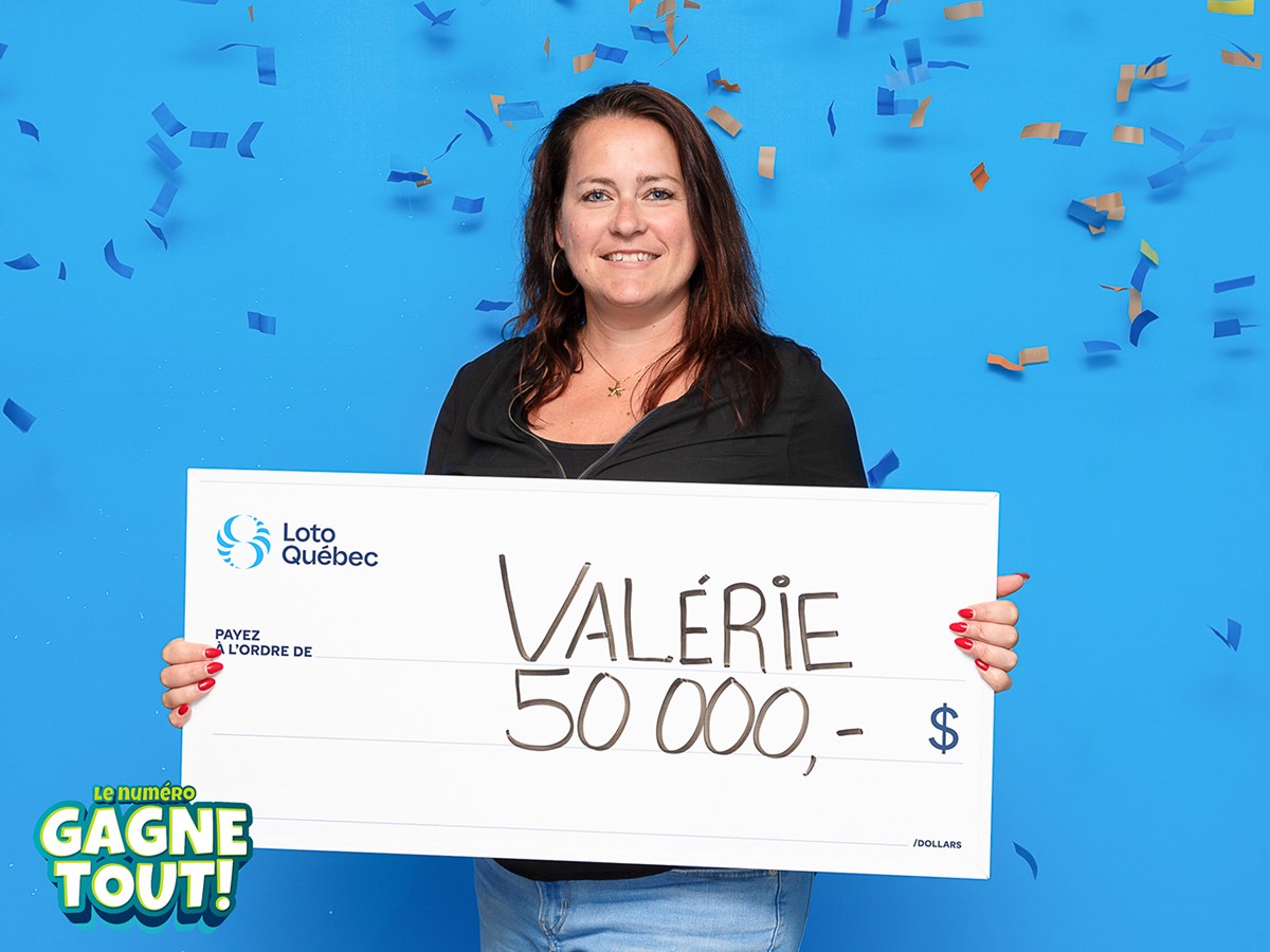 Un lot de 50 000 $ pour Valérie Lapierre