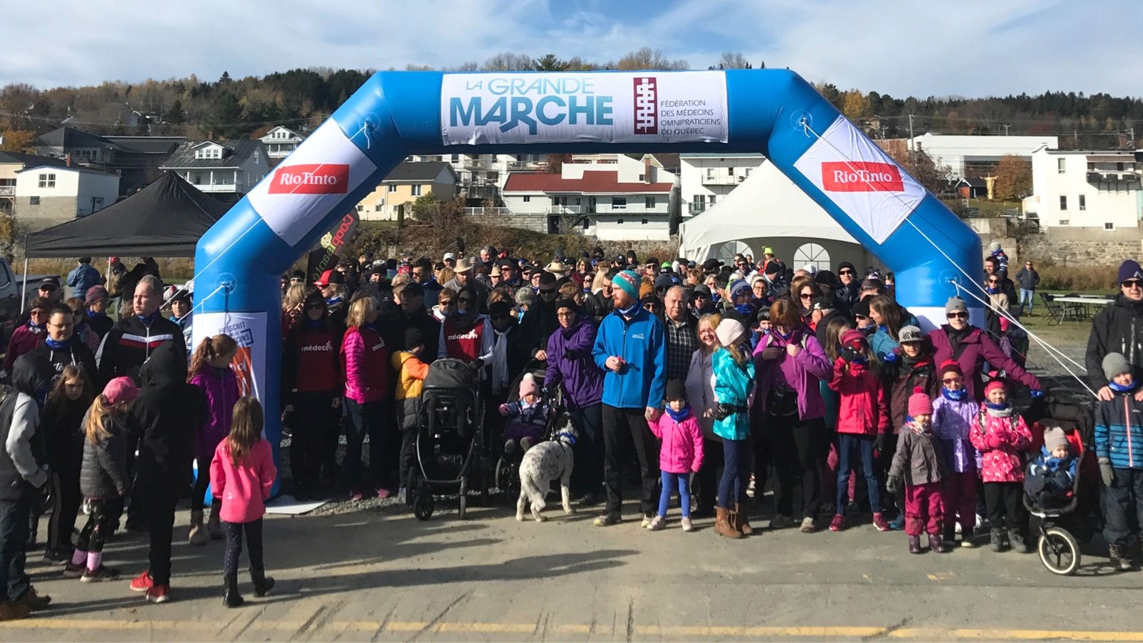 Beauceville organise sa 5e Grande Marche Pierre Lavoie