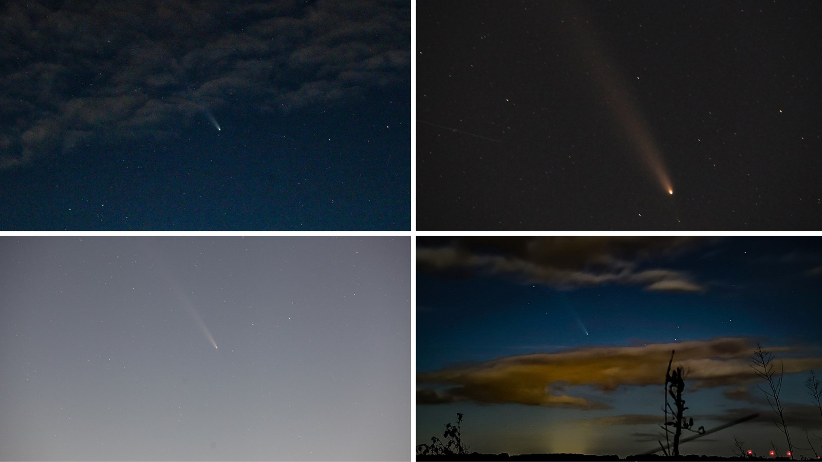 Galerie photo : la « comète du siècle » dans la lentille de nos lecteurs