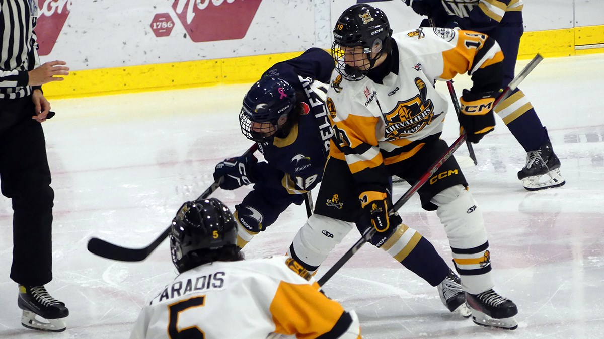 Les Chevaliers l’emportent à Rivière-du-Loup