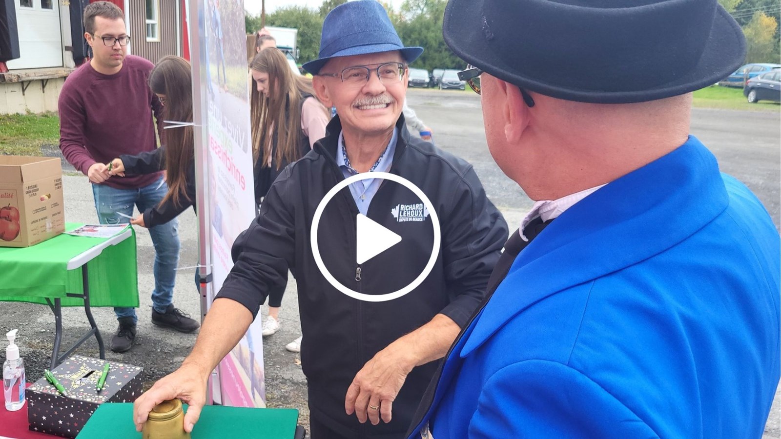 Le député Richard Lehoux est fin prêt à faire campagne