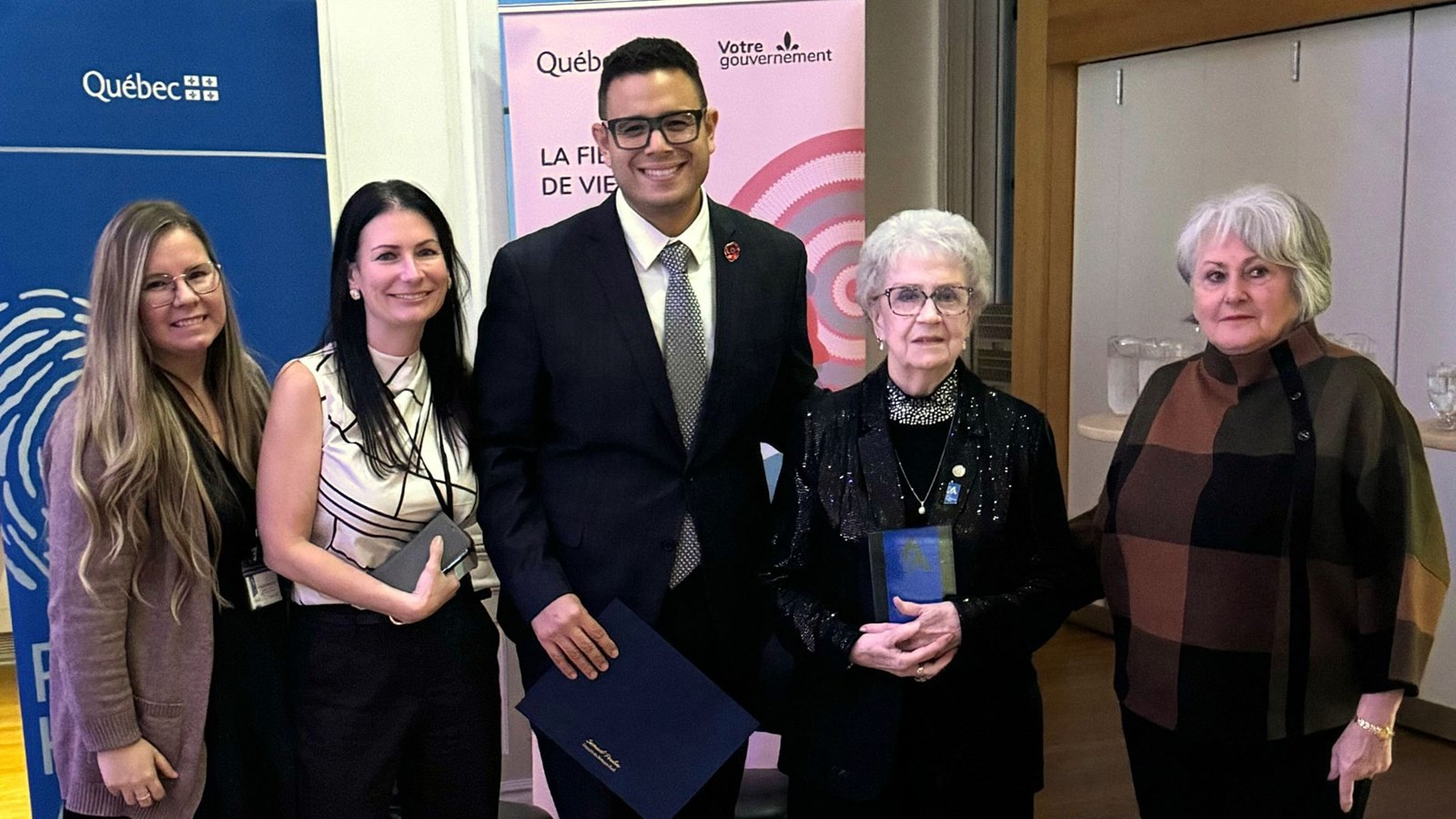 Olivette Veilleux reçoit un prix national «Hommage Aînés»