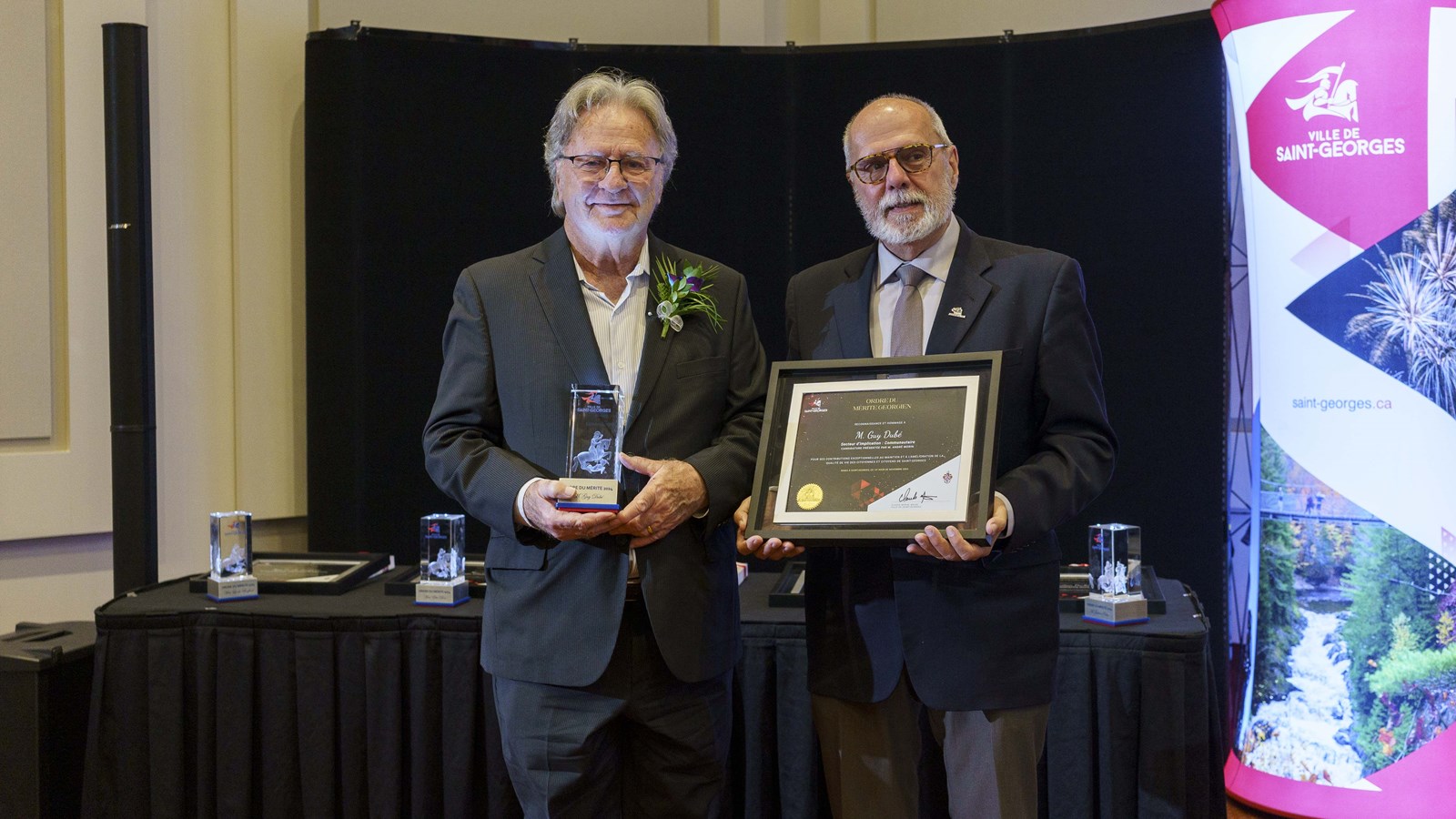 Ordre du Mérite georgien: portrait de Guy Dubé