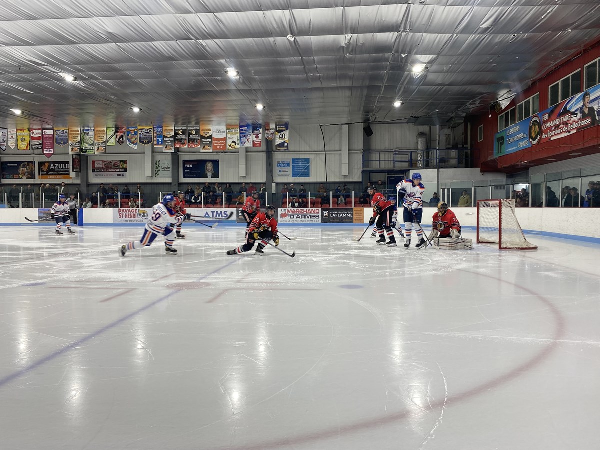 Ligue de hockey Côte-Sud : les Mercenaires de Lotbinière toujours seuls en tête