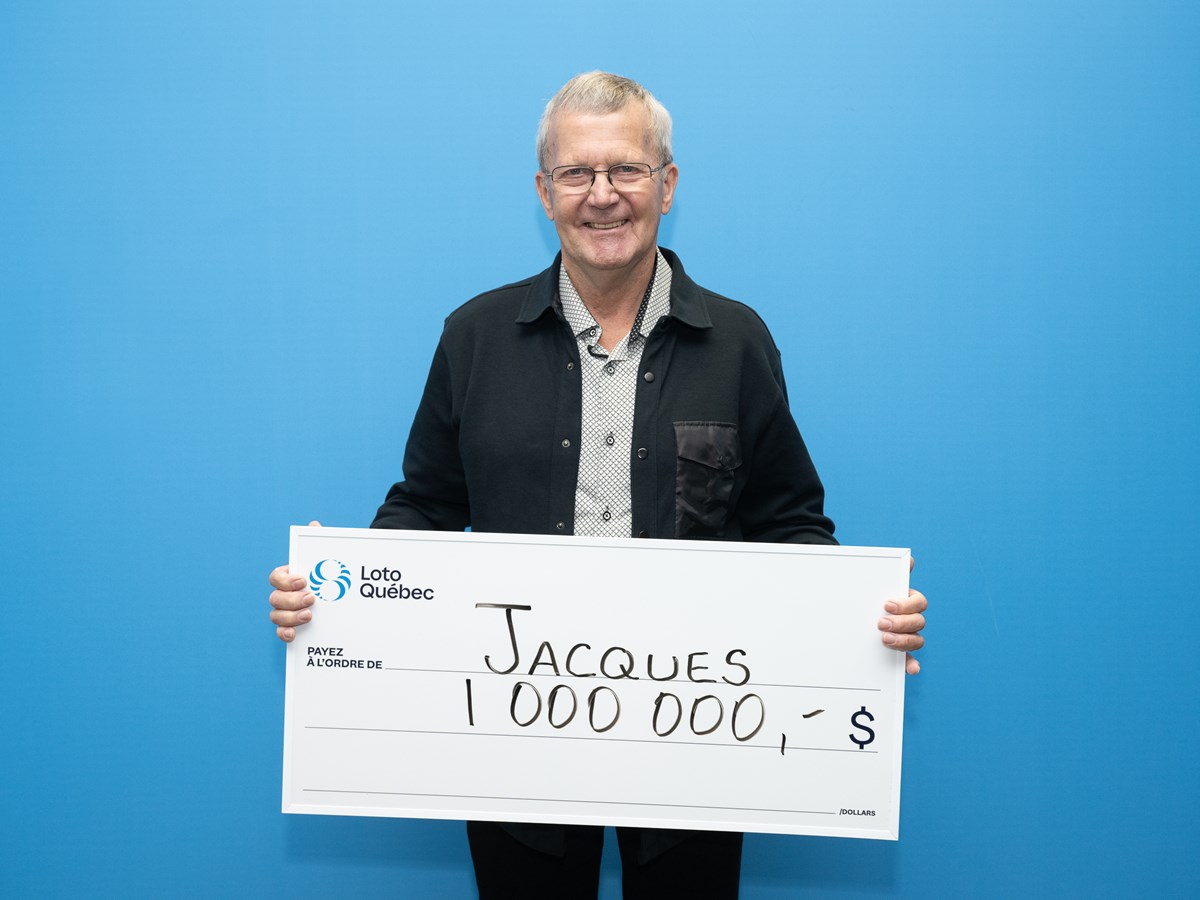 Jacques Poulin gagne un million de dollars à 2e chance