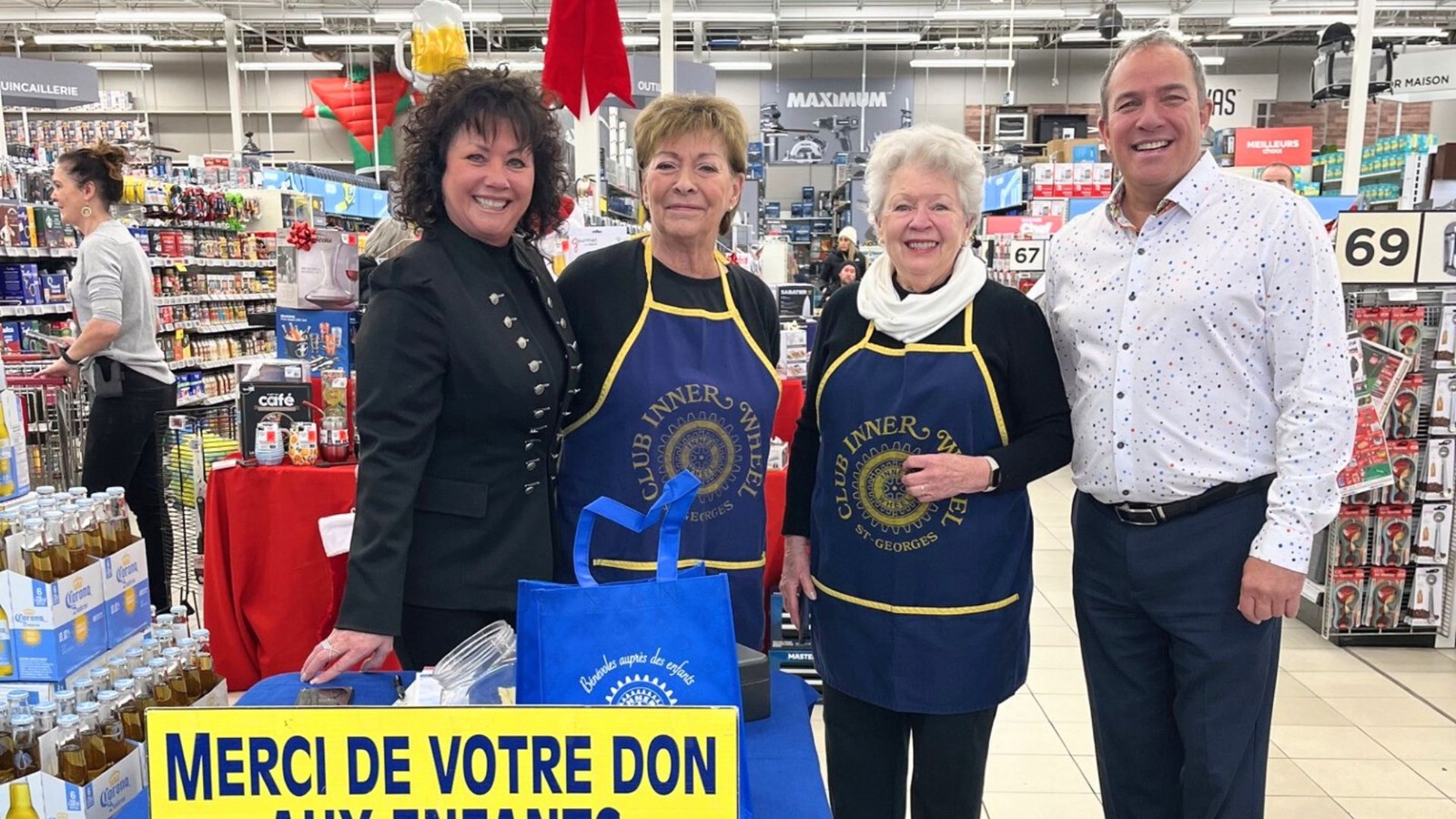Près de 4 000 $ amassés pour le Club Inner Wheel