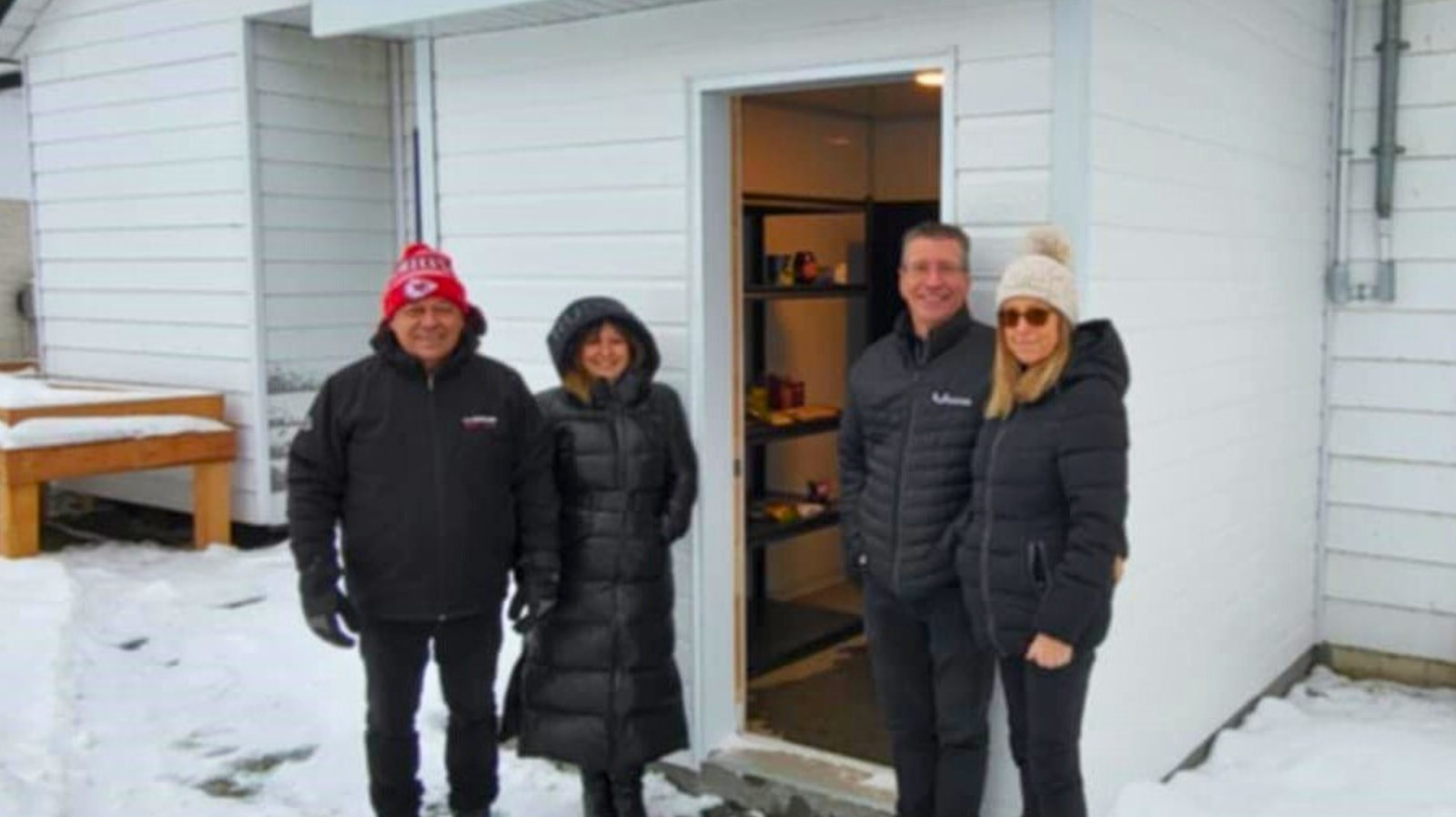 Le Frigo-Partage de Saint-Théophile est désormais en service