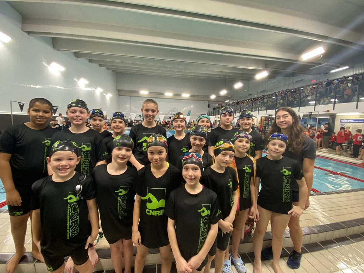 De belles performances pour les jeunes du Club de natation régional de Beauce