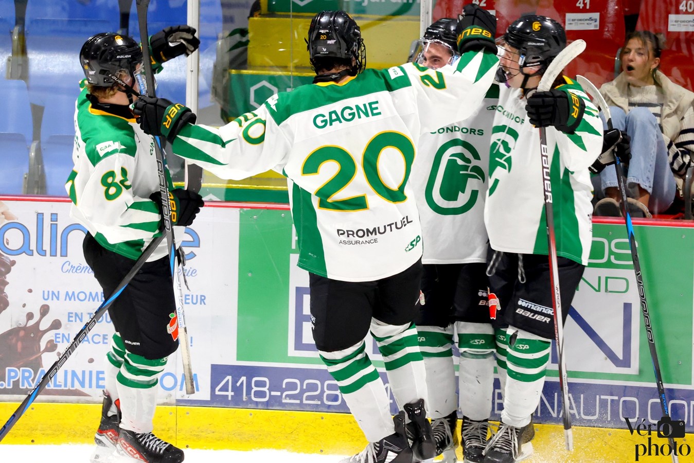 Les Condors hockey s’imposent en blanchissant Laval à domicile