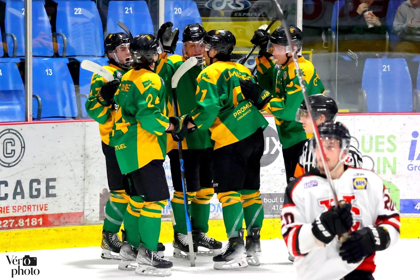 Les Condors l'emportent en prolongation contre Laval