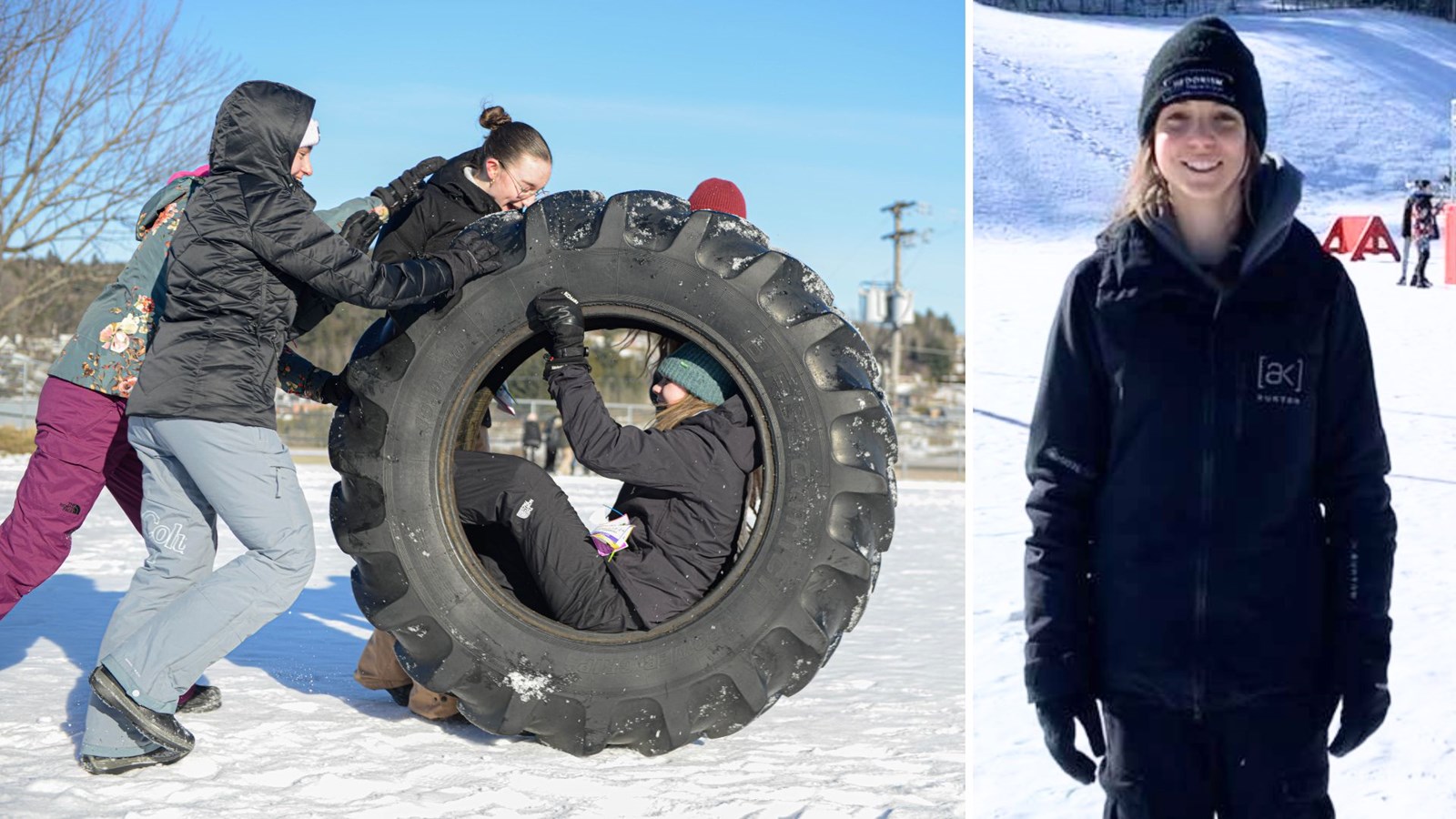 Plus de 150 étudiantes à la Course Givrée!