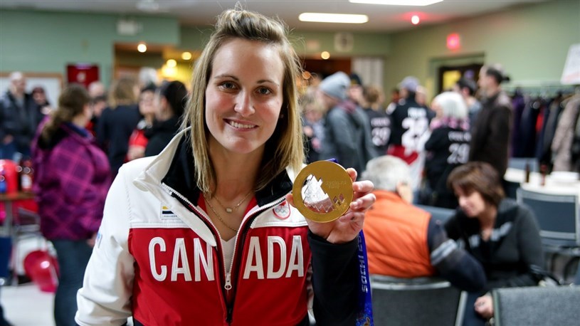 Il y a 10 ans, Marie-Philip Poulin ramenait la médaille d'or en Beauce