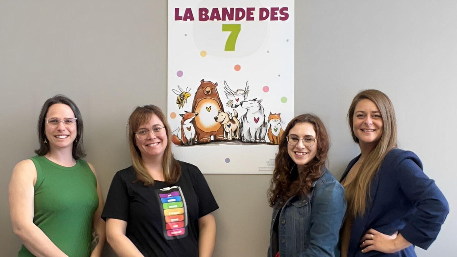 Lancement du livre jeunesse «Jeanne et La bande des 7!» ce matin