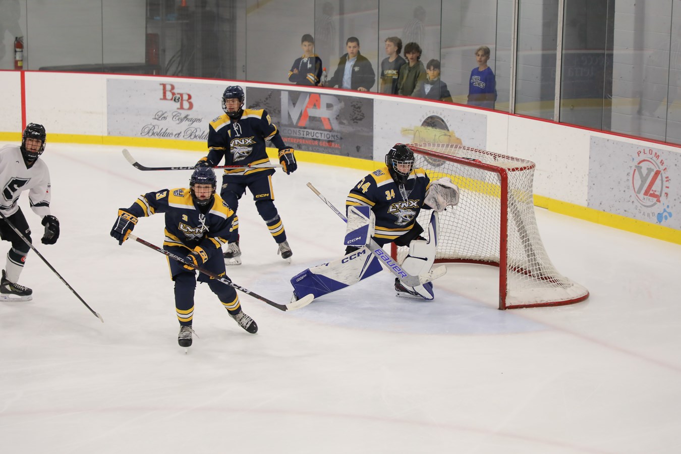 Une belle journée mère-fils pour les Lynx M18