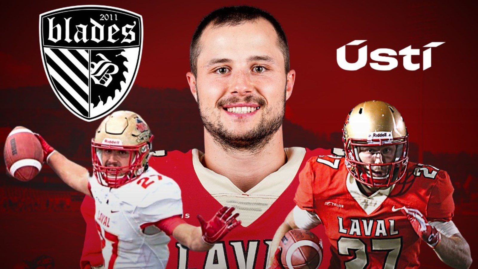 En route vers la Tchéquie pour jouer du football américain