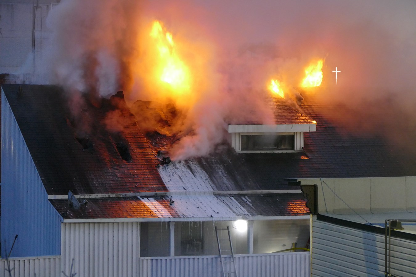 Saint-Georges : un important incendie sur la 1re avenue