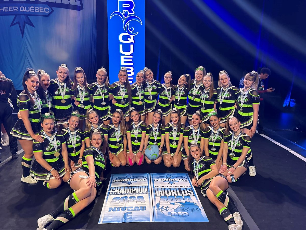 Direction les Championnats du monde pour les Jabs Cheerleading