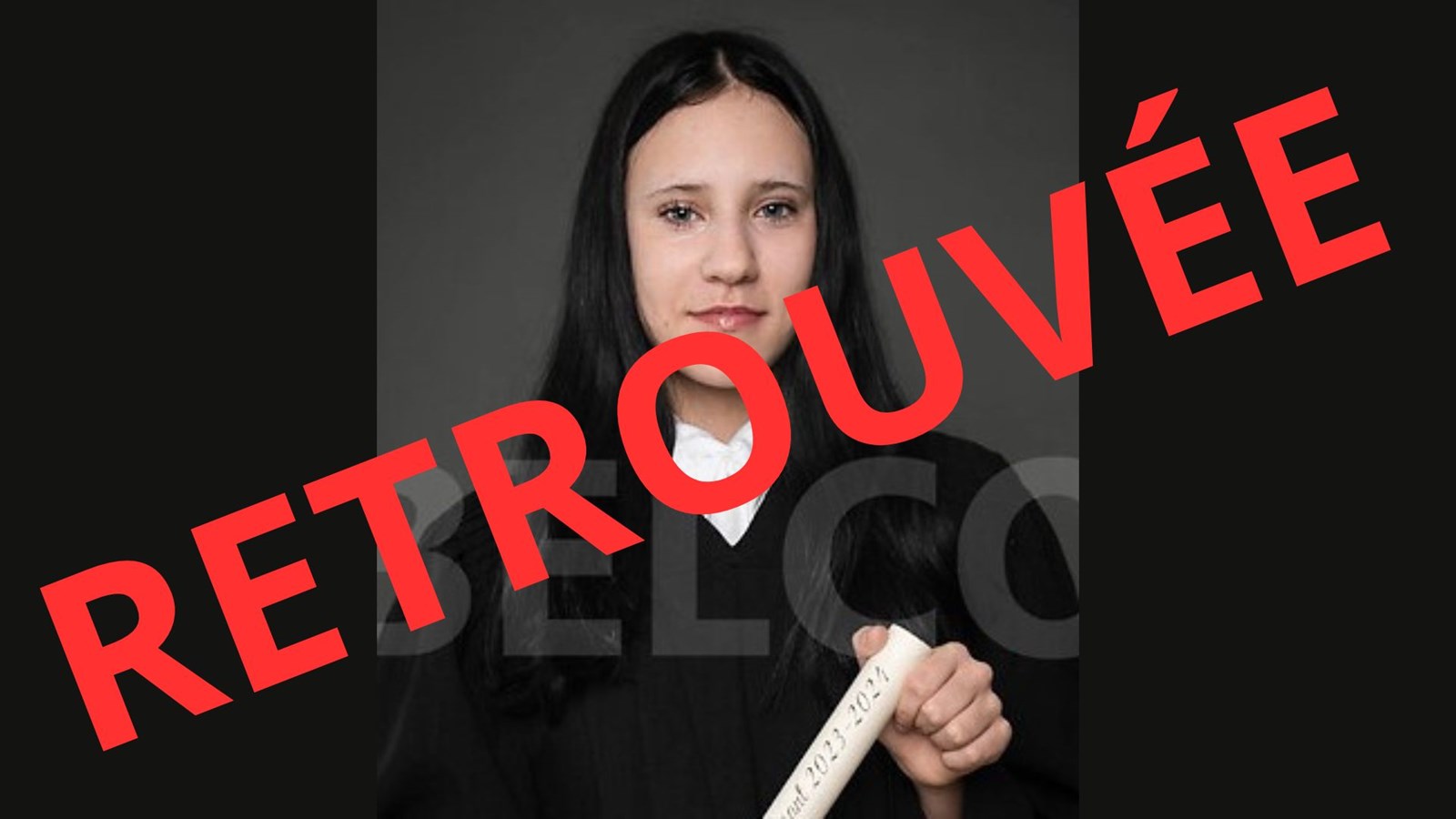 La Sûreté du Québec a retrouvée Ève Bouchard-Roy, 12 ans